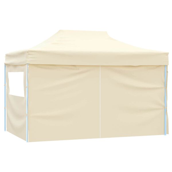 vidaXL Tente de f&ecirc;te Cr&egrave;me 291 x 431 x 315 cm Tissu Oxford