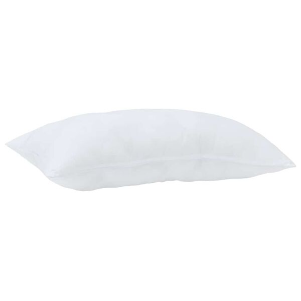 vidaXL Couette avec oreiller 2 pcs Blanc Microfibre