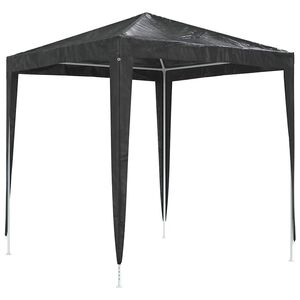 vidaXL Tente de r&eacute;ception professionnelle 2x2 m Anthracite