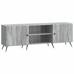 vidaXL Meuble TV Sonoma gris 150 x 31 x 50 cm Bois d'ing&eacute;nierie