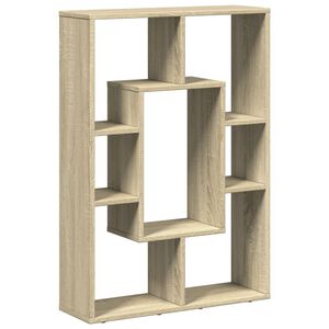 vidaXL Biblioth&egrave;que ch&ecirc;ne sonoma 63x20x90 cm bois d'ing&eacute;nierie