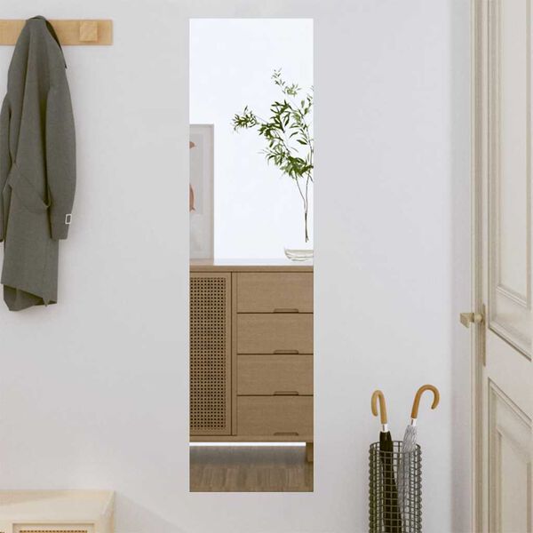 vidaXL Miroir mural 30x100 cm Verre Rectangulaire