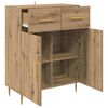 vidaXL Buffet Ch&ecirc;ne artisanal 69,5 x 34 x 90 cm Bois d'ing&eacute;nierie