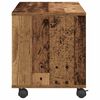 vidaXL Meuble TV Marron 90 x 35 x 40,5 cm Bois d'ingénierie