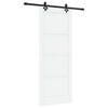 vidaXL Porte coulissante ORKDAL 83 x 211 cm Bois d'ing&eacute;nierie