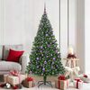 vidaXL Sapin de No&euml;l artificiel Vert 180 cm PVC, Acier et Plastique