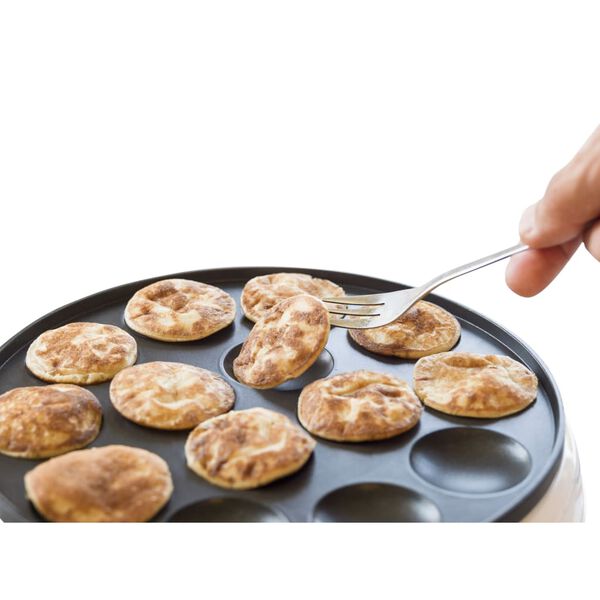 Bestron Appareil &agrave; poffertjes hollandais APFM700SDP 800 W Rose