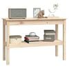 vidaXL Table console 110x40x75 cm Bois massif de pin