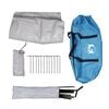 vidaXL Tente de camping tipi 7 personnes bleu imperméable