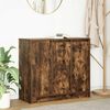 vidaXL Buffet ch&ecirc;ne fum&eacute; 85x34x76 cm bois d'ing&eacute;nierie