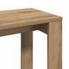 vidaXL Tables gigognes 3 pcs chêne artisanal bois d'ingénierie