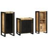 vidaXL Ensemble de mobilier de salle de bain avec tiroir 3 pcs