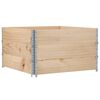 vidaXL Jardini&egrave;re 100x100 cm bois de pin massif