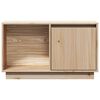 vidaXL Meuble TV 74x35x44 cm Bois de pin massif