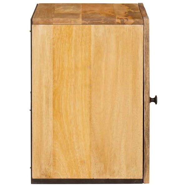 vidaXL Cabinet de Salle de Bain Suspendu Marron 38 x 33 x 48 cm