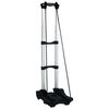vidaXL Chariot de transport pliable 45 kg Aluminium Argent&eacute;