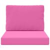 vidaXL Coussin de canap&eacute; d'ext&eacute;rieur 2 pcs Rose Polyester
