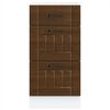 vidaXL Armoire de cuisine Lucca ch&ecirc;ne marron bois ing&eacute;nierie