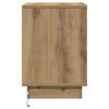 vidaXL Cabinet de chevet 2 pcs Ch&ecirc;ne artisanal 39 x 34,5 x 50 cm