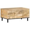 vidaXL Table basse 80x50x40 cm bois de manguier massif
