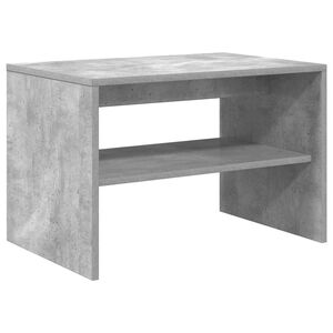 vidaXL Meuble TV gris b&eacute;ton 60x40x40 cm bois d'ing&eacute;nierie