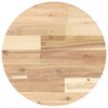 vidaXL Dessus de table rond &Oslash;40x4 cm bois massif d'acacia