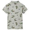 Chemise pour enfants mélange kaki clair 140