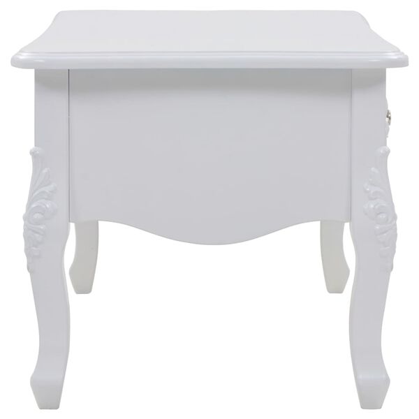 vidaXL Table basse 100x50x46 cm Blanc