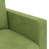 vidaXL Canap&eacute; 2 pcs Vert clair 158 x 78 x 80 cm Velours