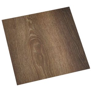 vidaXL Lattes de rev&ecirc;tement de sol autocollantes 30,5 x 30,5 cm 20 pcs