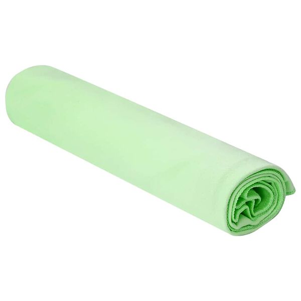 vidaXL Serviettes de sport 2 pcs Vert 100 x 50 cm