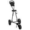 vidaXL Trolley de Golf Noir 95 x 60 x 130 cm Fer