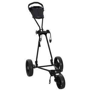 vidaXL Trolley de Golf Noir 95 x 60 x 130 cm Fer