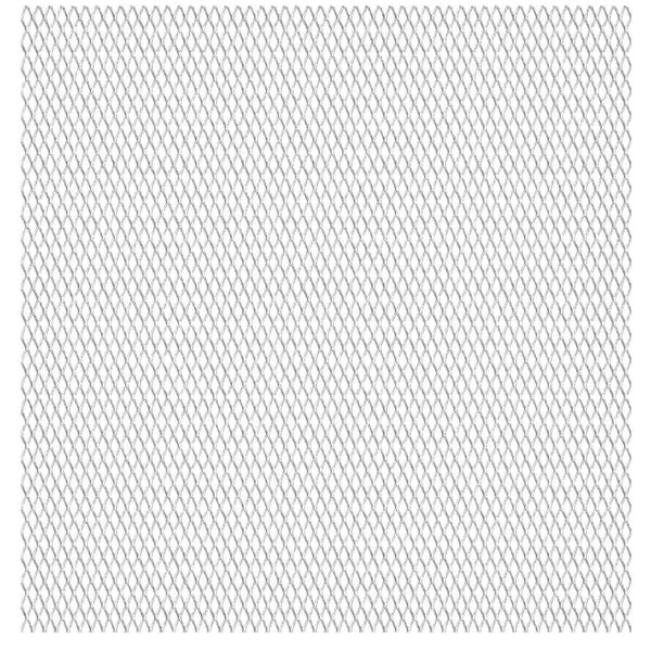 vidaXL Panneau de grillage de jardin Acier inox 50x50 cm 45x20x4 mm