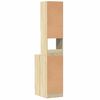 vidaXL Armoire de cuisine ch&ecirc;ne sonoma 35x50x180 cm bois d'ing&eacute;nierie