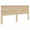 vidaXL Cadre de lit Ch&ecirc;ne Sonoma 200 x 200 cm Bois Ing&eacute;nierie
