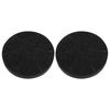 vidaXL Filtres &agrave; charbon pour hotte de cuisine 2 pcs 105x21 mm