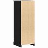 vidaXL Highboard Ch&ecirc;ne noir 36 x 35,5 x 103,5 cm Bois d'ing&eacute;nierie