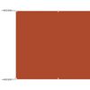 vidaXL Auvent vertical Terre cuite 100x1000 cm Tissu oxford