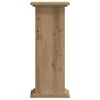 vidaXL Support pour plantes 33x33x80 cm bois d'ing&eacute;nierie