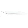 vidaXL Auvent r&eacute;tractable Blanc 400 x 350 x 165 cm