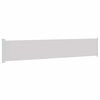 vidaXL Auvent lat&eacute;ral r&eacute;tractable de patio 117x600 cm Gris