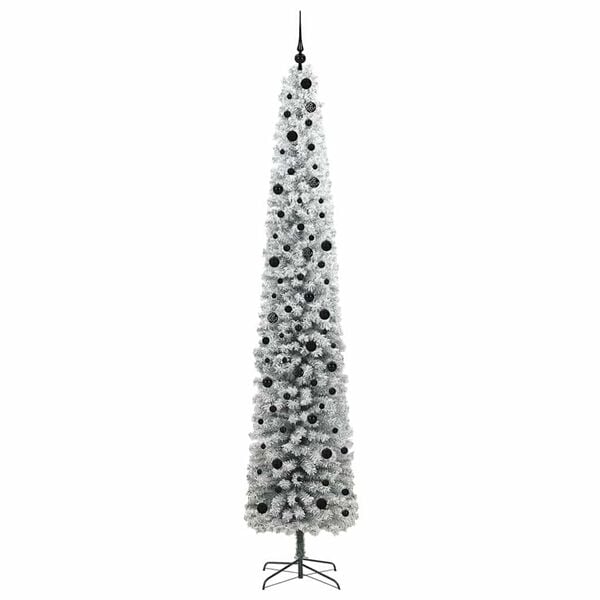 vidaXL Sapin de No&euml;l artificiel Vert 300 cm PVC et acier et plastique