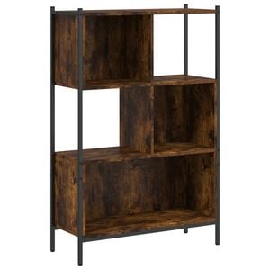 vidaXL Biblioth&egrave;que ch&ecirc;ne fum&eacute; 72x28x109 cm bois d'ing&eacute;nierie
