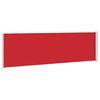 vidaXL Auvent lat&eacute;ral r&eacute;tractable de patio 180x600 cm Rouge