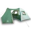 vidaXL Tente familiale &agrave; d&ocirc;me 6 personnes vert imperm&eacute;able