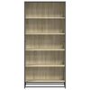 vidaXL Bibliothèque chêne sonoma 80,5x35x170,5 cm bois d'ingénierie