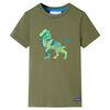 T-shirt pour enfants kaki 92