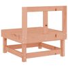 vidaXL Canapés centraux de jardin 2 pcs bois massif douglas