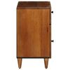 vidaXL Cabinet de chevet Marron 50 x 33 x 60 cm Bois de mangue massif